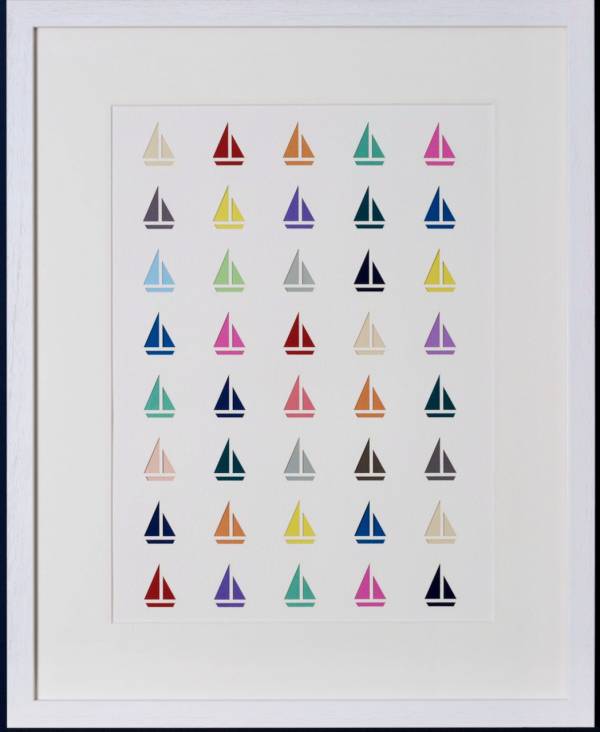 - a , Paper Sculpture by Debs Martin, measuring 38 x 28 cm (H x W) framed at 54 x 44 cm £145
